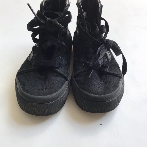 Vans black sk8 high top sneakers VGUC size 10.5 - Picture 5 of 10